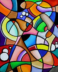 9. Stained Glass Nude I